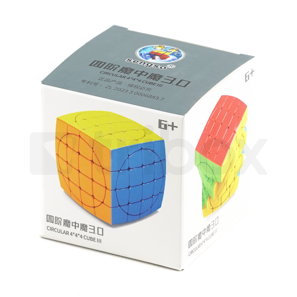 ShengShou Pillowed Crazy 4x4x4 III