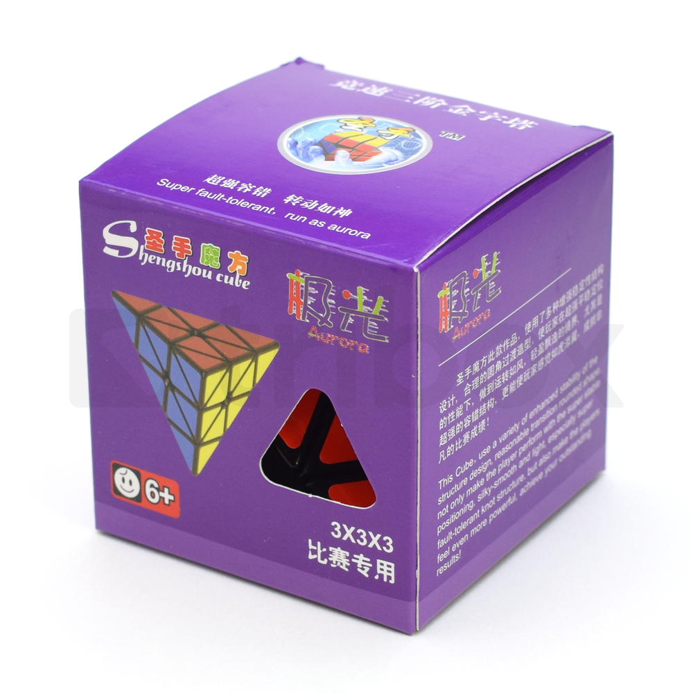 ShengShou Pyraminx Aurora Stickered