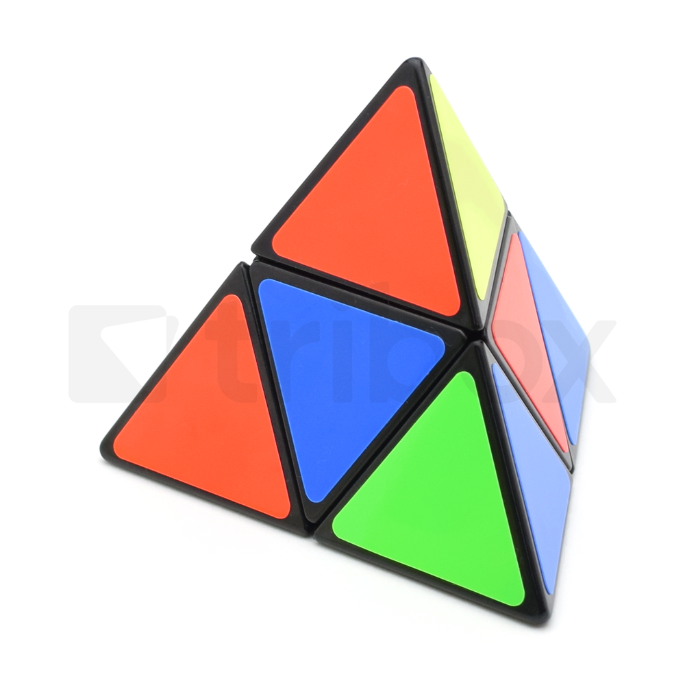 ShengShou Pyramorphix Stickered (Black)