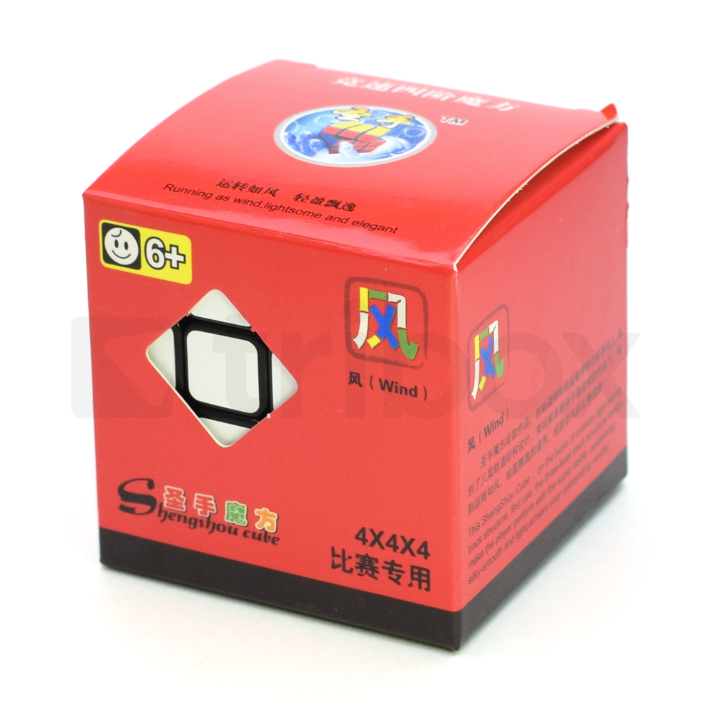 ShengShou Wind 4x4x4 Stickered