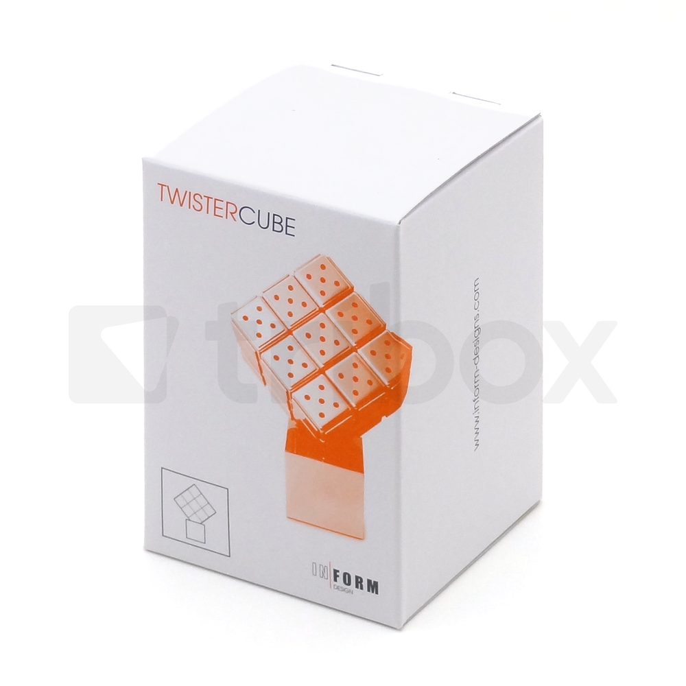 Stainless-Steel Twister Cube Tiled