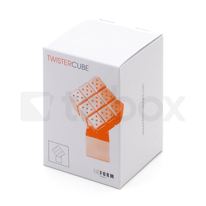Stainless-Steel Twister Cube Tiled