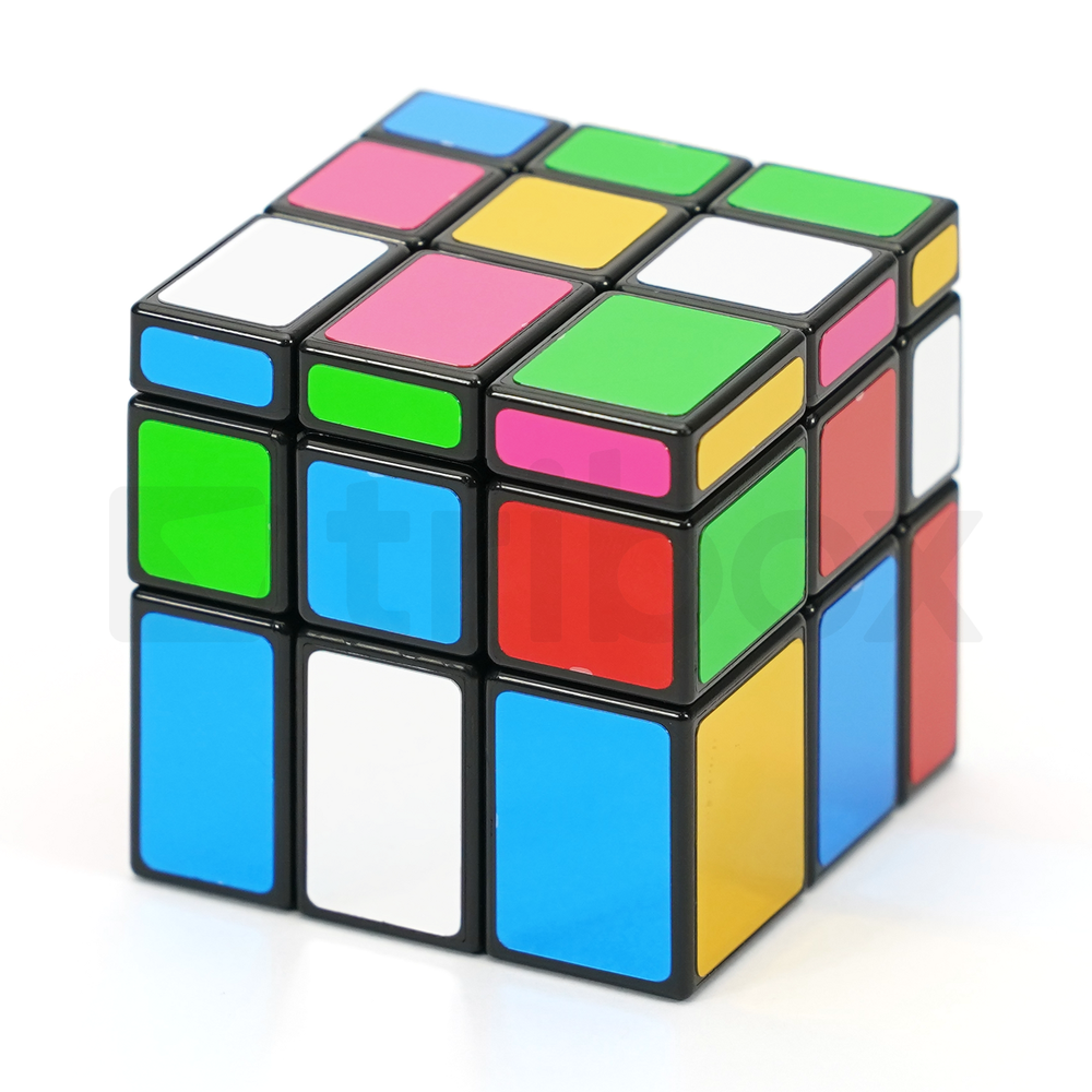 tribox 2 Solutions Mirror Cube 3x3x3 [Sticker DIY]