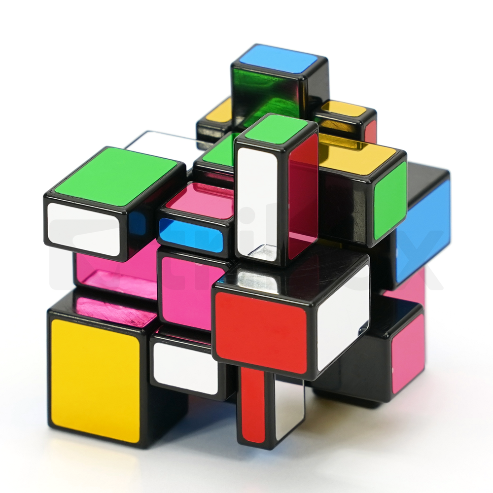 tribox 2 Solutions Mirror Cube 3x3x3 [Sticker DIY]