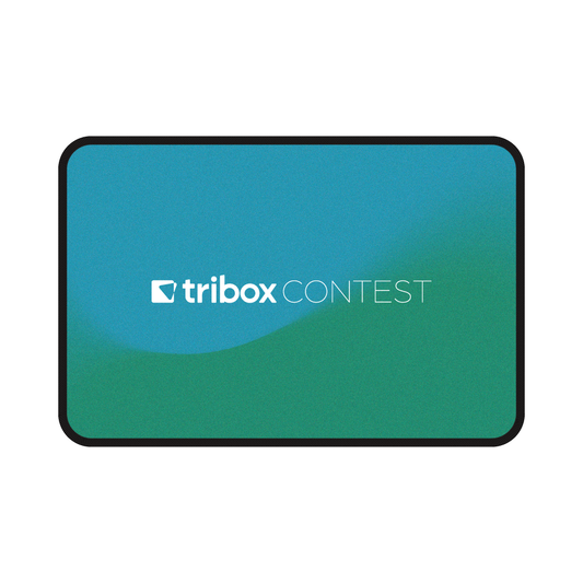 tribox Mat mini (tribox CONTEST 10th Anniversary Edition Turquoise)
