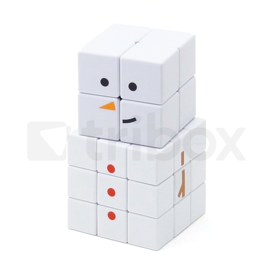 tribox Snowman Stickered