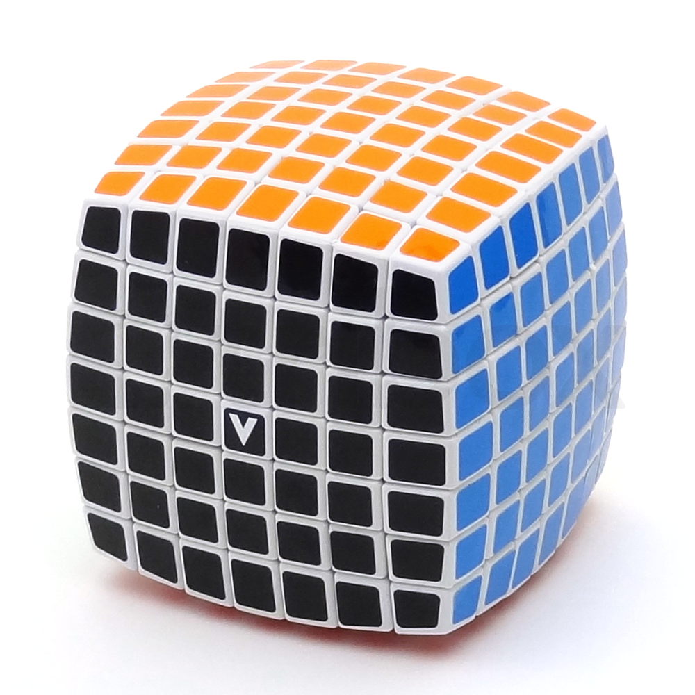 V-CUBE 7 Pillow Stickered (White)