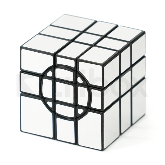 Xu MOD Crazy Mirror Cube 3x3x3 Free 2 Circles Stickered