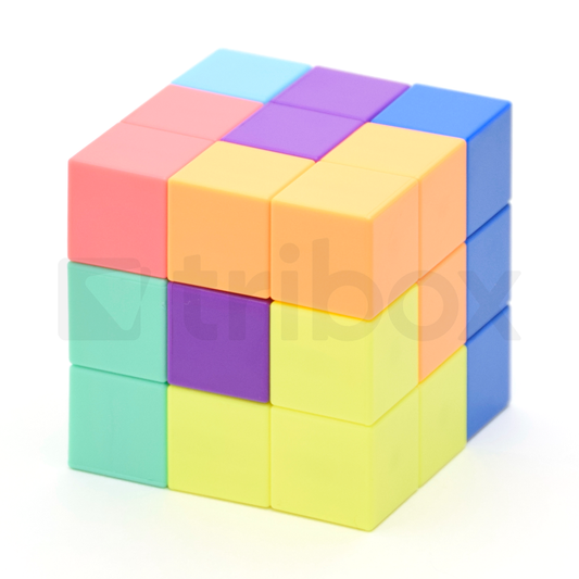 YJ Magnetic Cube Blocks (Pastel)