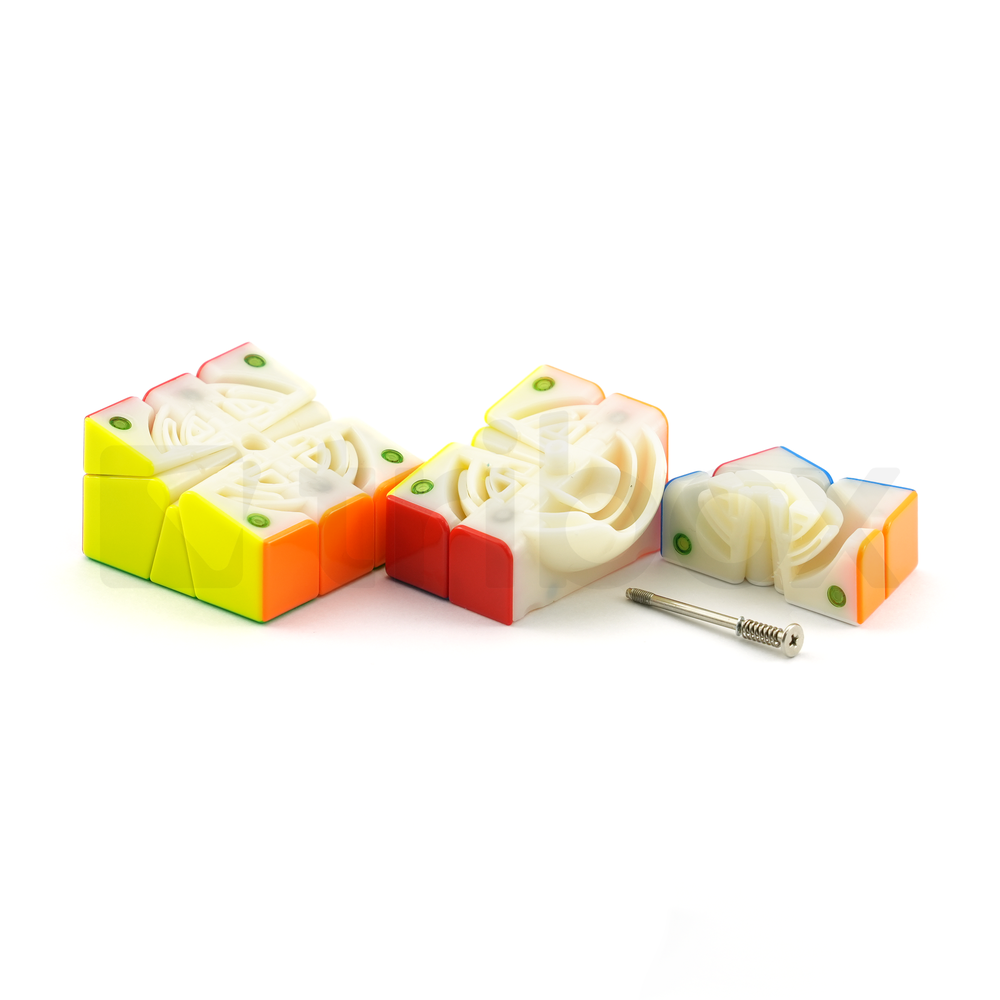 YJ MGC Square-1 V2 UV-Coated (White/Black)
