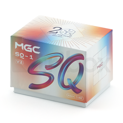 YJ MGC Square-1 V2 UV-Coated (White/Black)